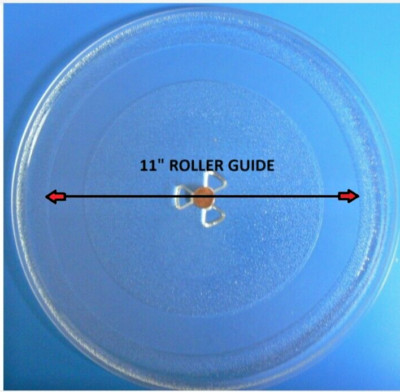 13 1/2'' Dometic 3390W1A019 Microwave Glass Turntable Plate Replacement Tray Used
