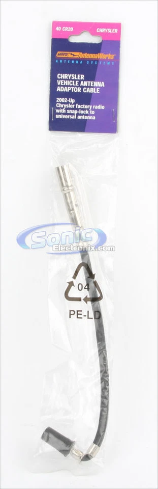 Metra 40-CR20 Radio to Antenna Adapter for 2002-up Chrysler/Dodge/Ford/Jeep - Image 3 of 3