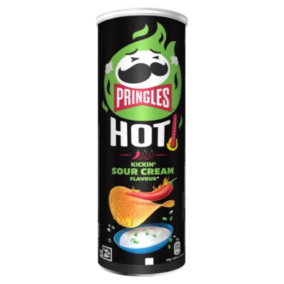 Pringles Hot Kickin Sauerrahm 160g