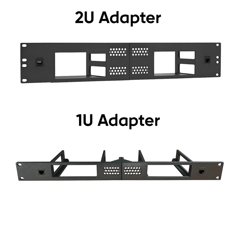 Universal 1U/2U Rack Mount Bracket for Intel NUC or Mini PC - Image 2 of 4