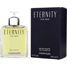 Eternity for Men by Calvin Klein 6.7 oz / 200 ml EDT Cologne New In Box