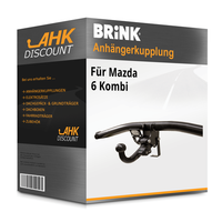 für Mazda 6 Kombi 12.2007-01.2013 Brink AnhäNgekupplung Abnehmbar NEU