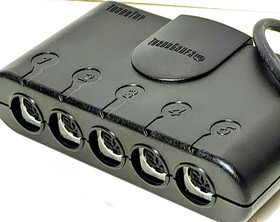 NEC - Turbo Grafx 16 - TurboTap - 5 Controller Adapter/Multi Tap - Vintage 1989