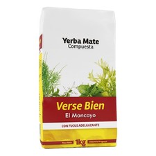 Yerba Mate El Moncayo - Verso Bien - con focus adelgazante - Pack x 2