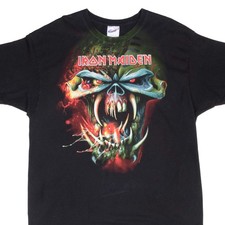 VINTAGE IRON MAIDEN THE FINAL FRONTIER TOUR 2010 TEE SHIRT XL