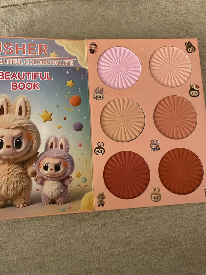 LABUBU~ HUGE MULTICOLOR MAKEUP SET PALETTE- 4 PAGES “BEAUTIFUL BOOK”Brand New! - Image 4 of 4