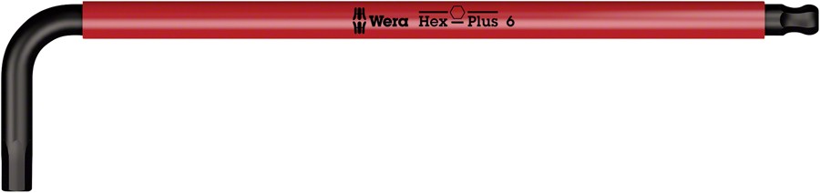 Шестигранный ключ Wera 950 SPKL L-образный - 6 мм красный 2690₽