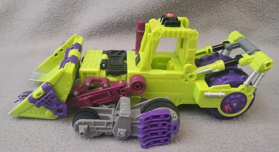 Transformers Armada Max-Cons Scavenger 2002 Incomplete Or For Parts Green Dozer - Image 2 of 4