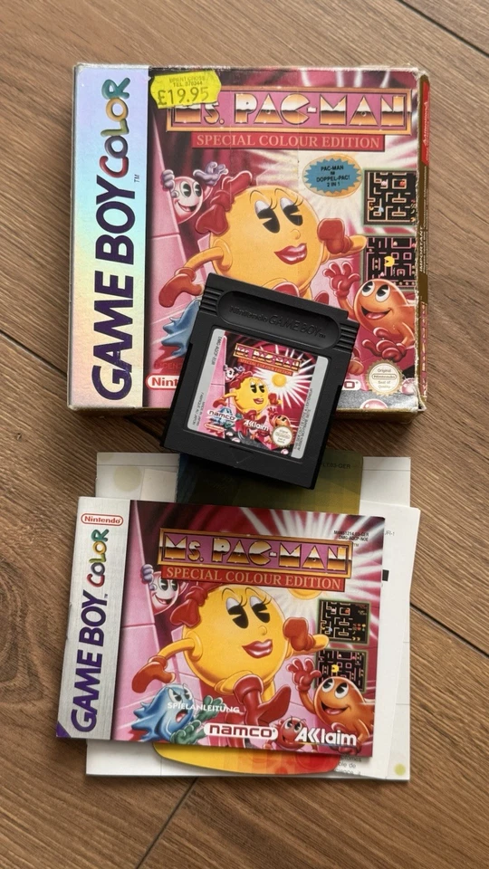MS. PAC-MAN: SPECIAL COLOR EDITION - Nintendo Game Boy Color GBC - PAL uk boxed  - Image 2 of 4