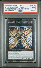 YU-GI-OH! DUAD-DUELIST'S ADVANCE EN042 NUMBER F0: UTOPIC FUTURE ZEXAL 1ST PSA 9