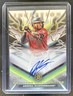 2023 Bowman Inception Deyvison De Los Santos Auto Gold Foil Electricity #/50