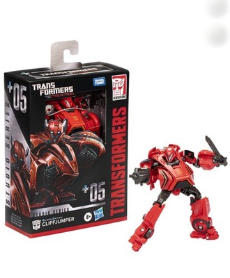 Transformers Studio Series Deluxe 05 Gamer Edition Cliffjumper action figure 