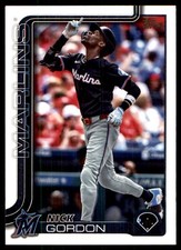 Nick Gordon 2025 Topps #57 Miami Marlins MLB READ FREE SHIPPING AutographDen