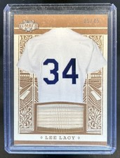 2025 Leaf Lumber Lee Lacy Game Used Bat Bronze #/45