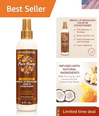 Hydrating Leave-In Conditioner with Coconut Oil & Shea Butter - 8 oz
