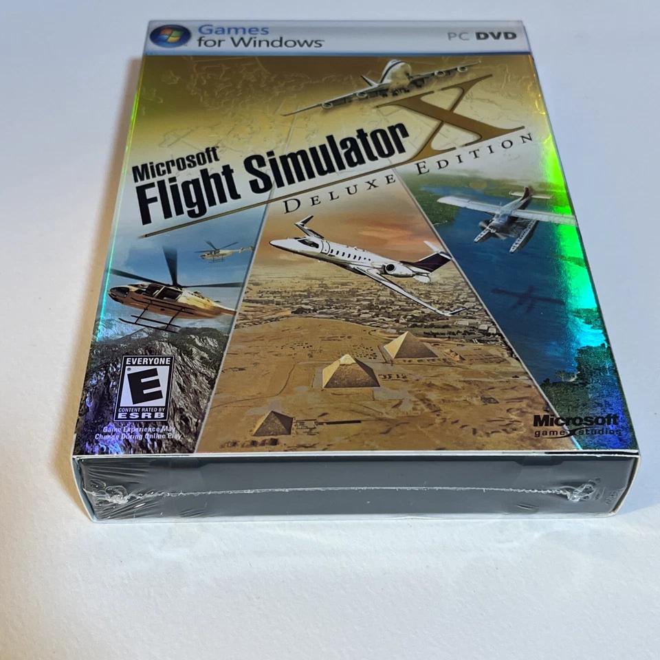 Microsoft Flight Simulator X (PC, 2006) Plane For Windows BRAND NEW SEALED - Image 2 of 4