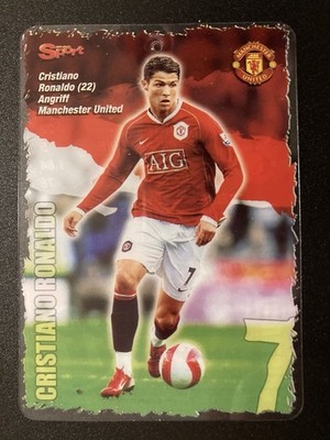    RARE! Rookie Cristiano Ronaldo #11 Ultra Card   2006-07 Bravo Sport | ManU