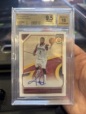 2016-17 Panini Complete Autographs Kyrie Irving #19 BGS 9.5 Auto 10