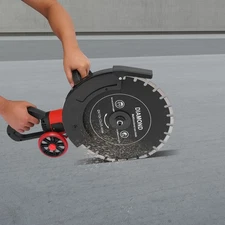 Electric Concrete Cutting Saw Circular Concrete Cutter Saw w/Saw Blade 4000W