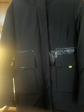 3E Men s Black Hooded Insulated Puffer Jacket...