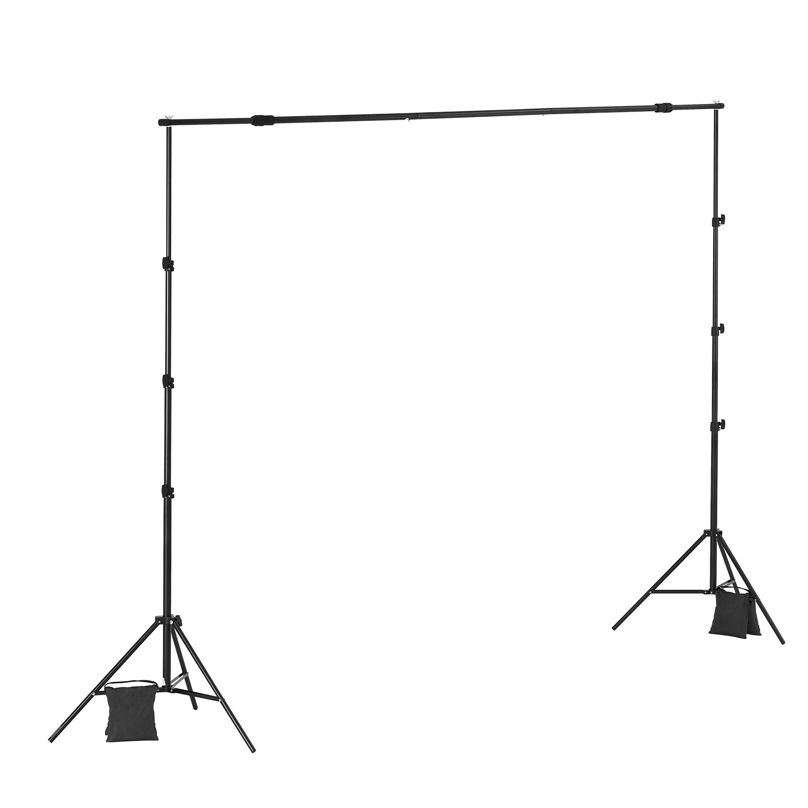 VEVOR Backdrop Stand Background Stand Kit with 2 Tripod for Party & Photo Studio