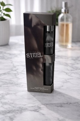 For Men Cologne Steel New York Eau De Parfüm Spray Vaporisateur 1.18 Oz New