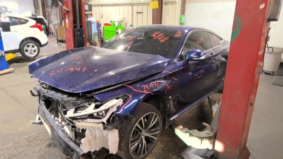 Driver Side View Mirror Power Coupe Fits 17-19 INFINITI Q60 941815 - Image 2 of 4