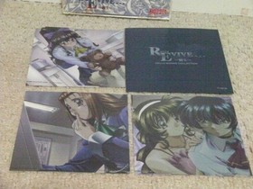 DC REVIVE Resurrection Dreamcast Game with Obi Postcard and Cel Used