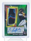 2026 Topps Finest Maximo Acosta Green (RAW)