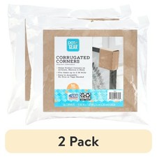 Corrugated Corner Protectors for Moving and Storage 4 x 4 Inches Kraft Brown 16