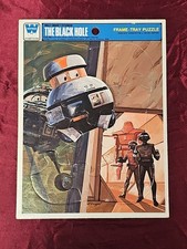1979 Walt Disney The Black Hole 12-Piece Cardboard Frame-Tray Puzzle by Whitman