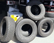 5x 16 Dunlop At1 2657016 All Terrain Tyres Suits 79 Series Like New.