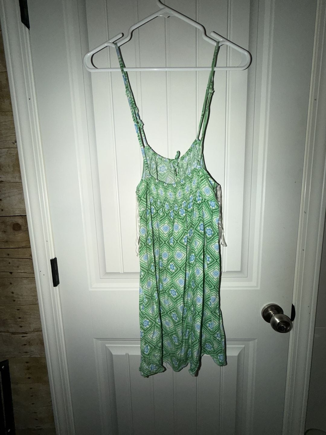 Super cute mini dress in green, photo 5