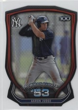 2015 Bowman Scouts' Top 100 Die-Cut 81/99 Aaron Judge #BTP-53 1j2