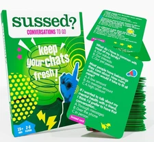 SUSSED “What Would You Do?” Pocket-Sized Question Cards – Card Social Party Game