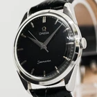 New ListingVintage 1958 *NEAR MINT* OMEGA Seamaster Cal.284 Manual Winding Black 34mm Men's