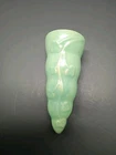 Vintage MCCoy Ceramic Wall Pocket Classic Green 6.25"  Excellent Condition