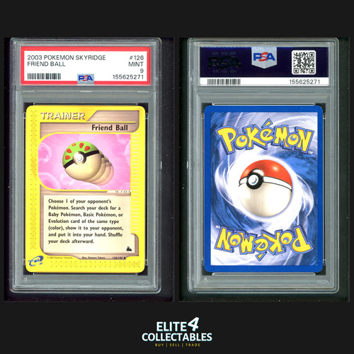 Friend Ball graded PSA 9 for sale on eBay