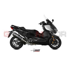 Scarico Completo MIVV Speed Edge Nero Acciaio inox Yamaha T-Max 530 2017 > 2021