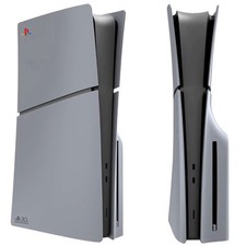 PS5 Slim Disc Edition 30th Anniversary Grey Console Plates Shell Cover