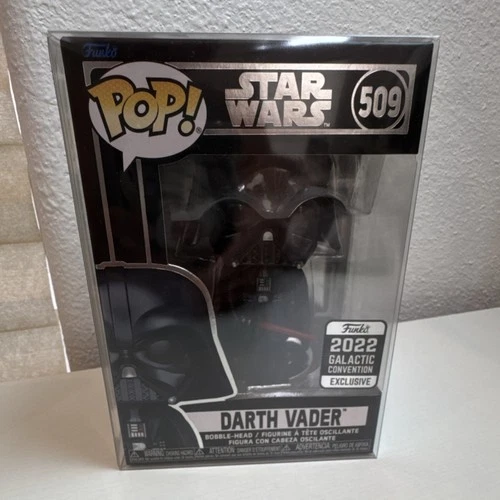 Funko Pop! Vinyl Star Wars Darth Vader Galactic Convention Exclusive #509 2022