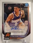 2025 26 Bowman Chrome Ryan Dunn Auto Autograph Suns