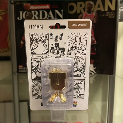Undefeated  U-Man Gold Chrome Brand New