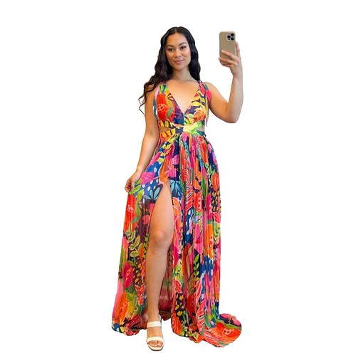 NEW- Rococo Sand 'Blake' Dress Sz. M (Medium) Purple & Pink Mini $498 | eBay