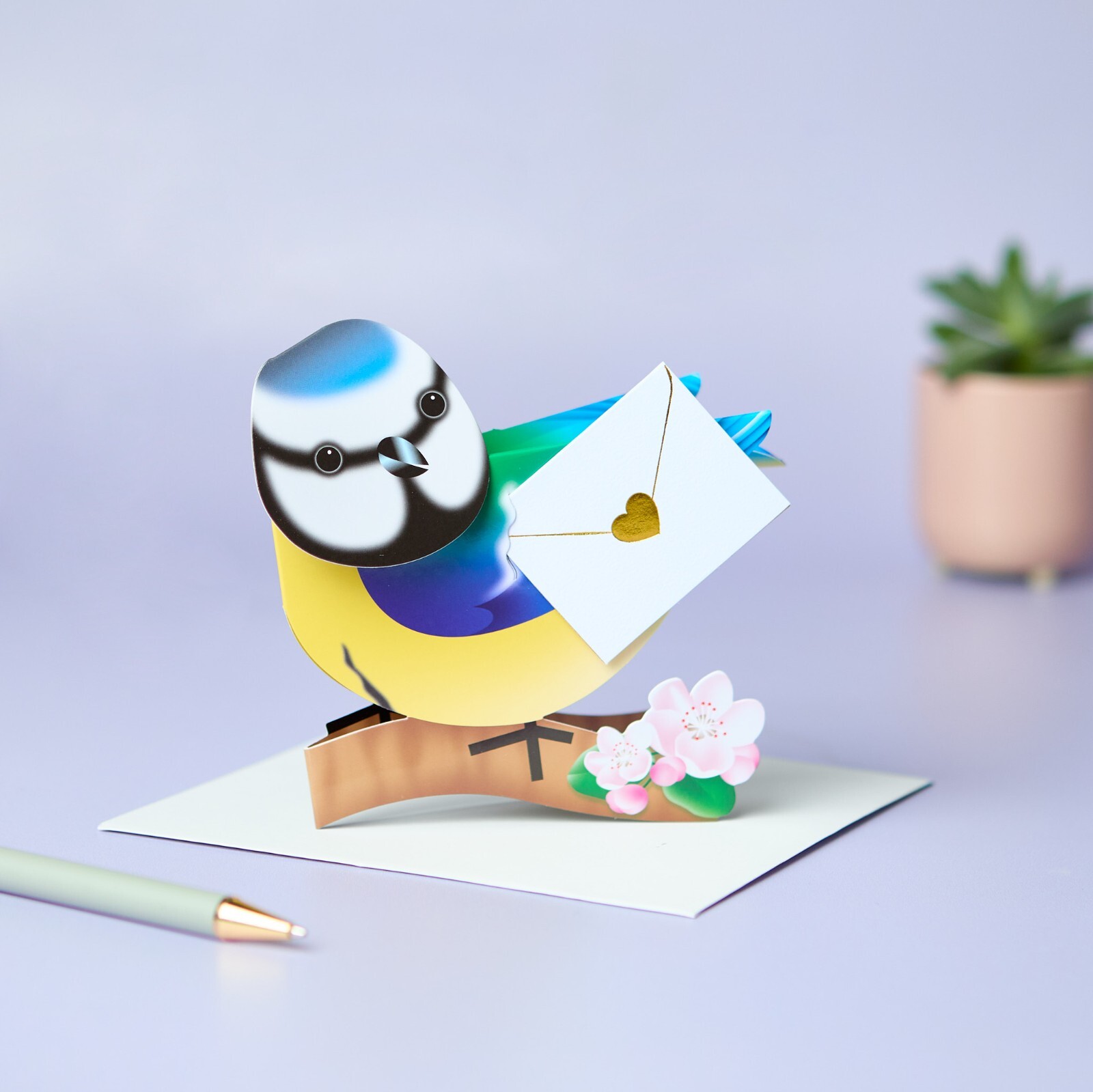 Special Delivery Card Collection - Wildlife - Bluetit