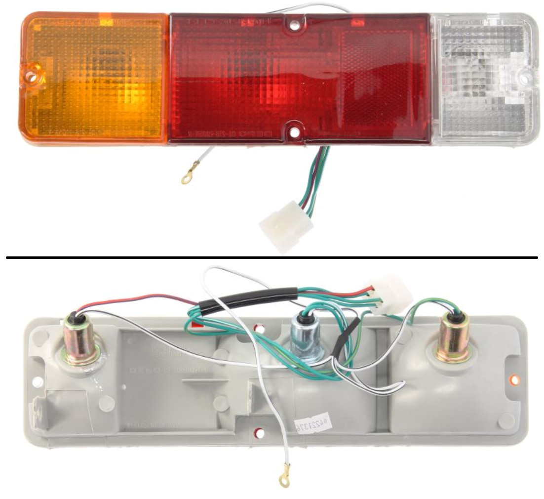 Feu arrière droit pour Suzuki Samurai et Carry de 1981 à 2004 avec connecteur d'origine