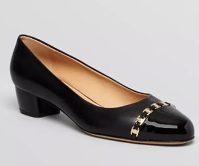 Salvatore Ferragamo Nero Patentcalf Shoes with box s-l400.jpg main image 4