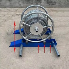 Heavy Duty Cable Roller Stand Commercial Industrial Grade Steel Wire Dispenser