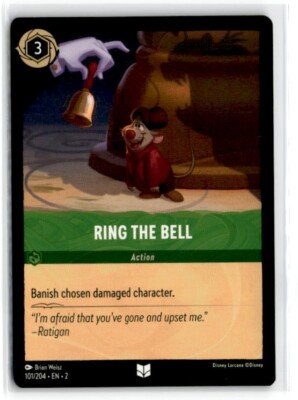 Disney Lorcana - Ring the Bell 101/204 - Rise of the Floodborn NM