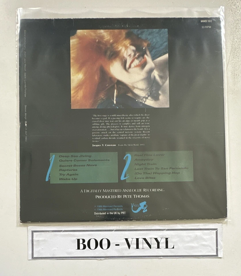 Deep Sea Jivers - Raptures Of The Deep Lp Vinyl Record Soul Jazz Fusion EX / VG - Image 2 of 4